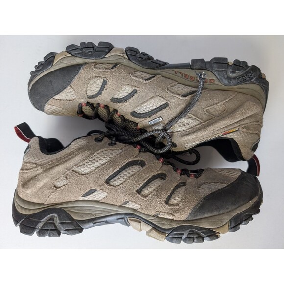 Merrell Moab Men's Waterproof Hiking Shoes Brown 12 Sports Outdoors Activewear - Picture 4 of 16